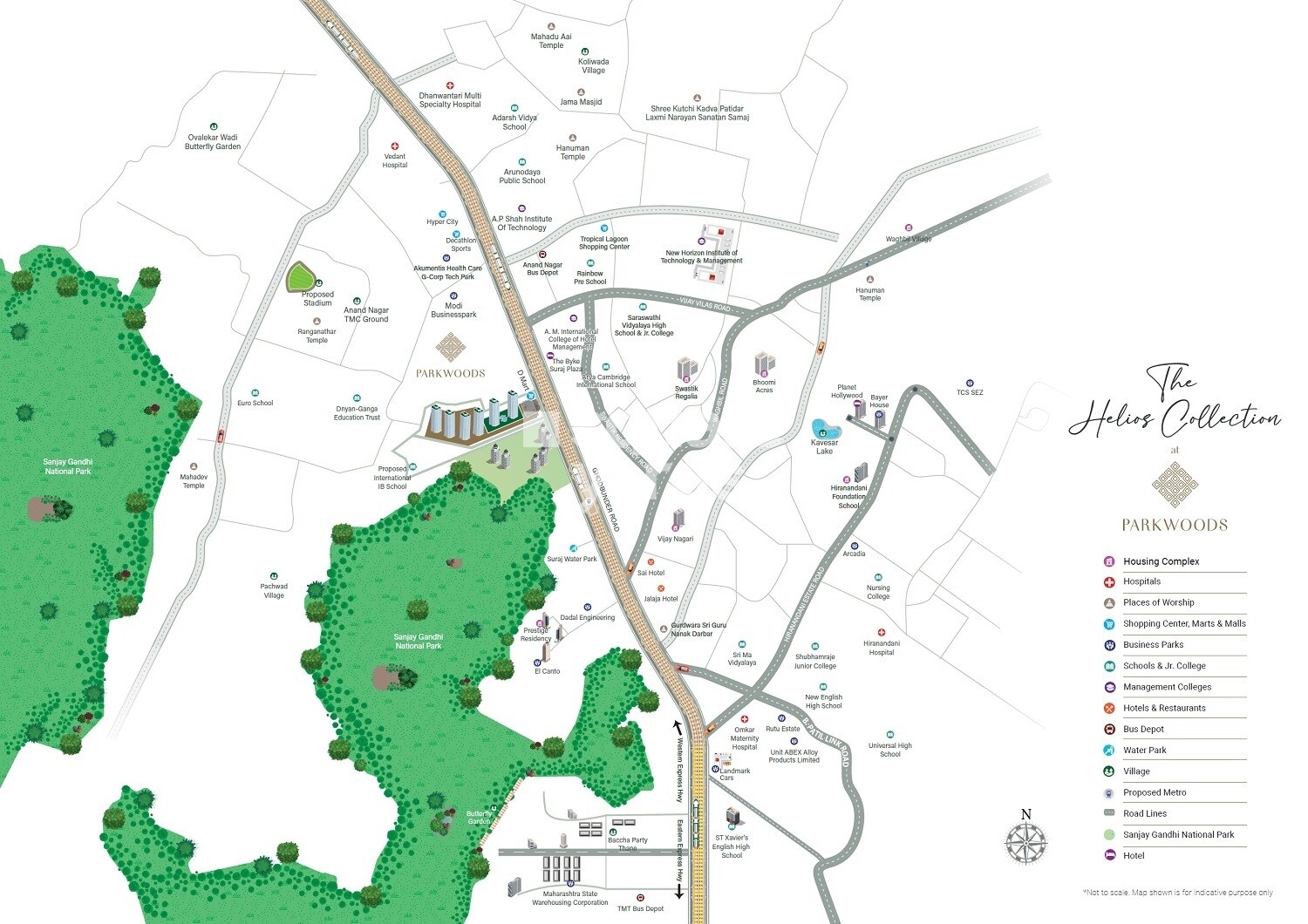 DB Realty Parkwoods Location Image