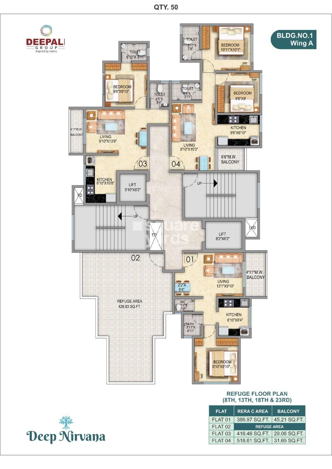 Deepali Deep Nirvana Floor Plans 2