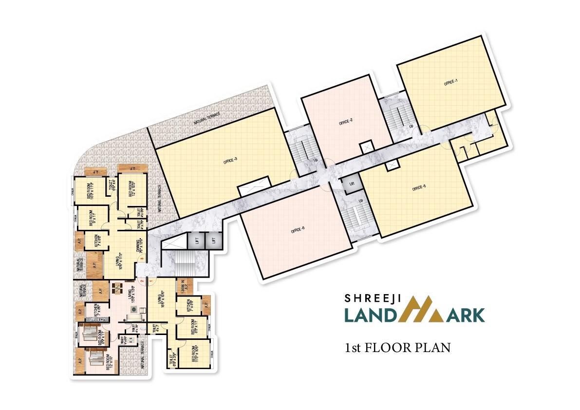 Deeplaxmi Shreeji Landmark Floor Plans 3