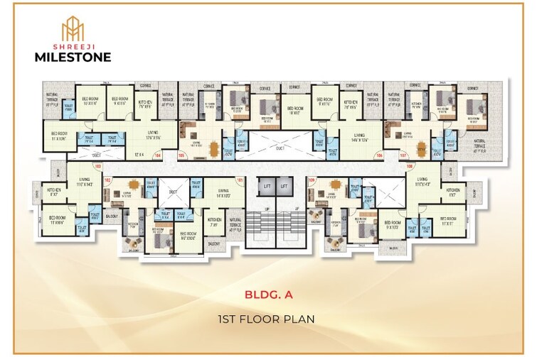Deeplaxmi Shreeji Milestone Floor Plans
