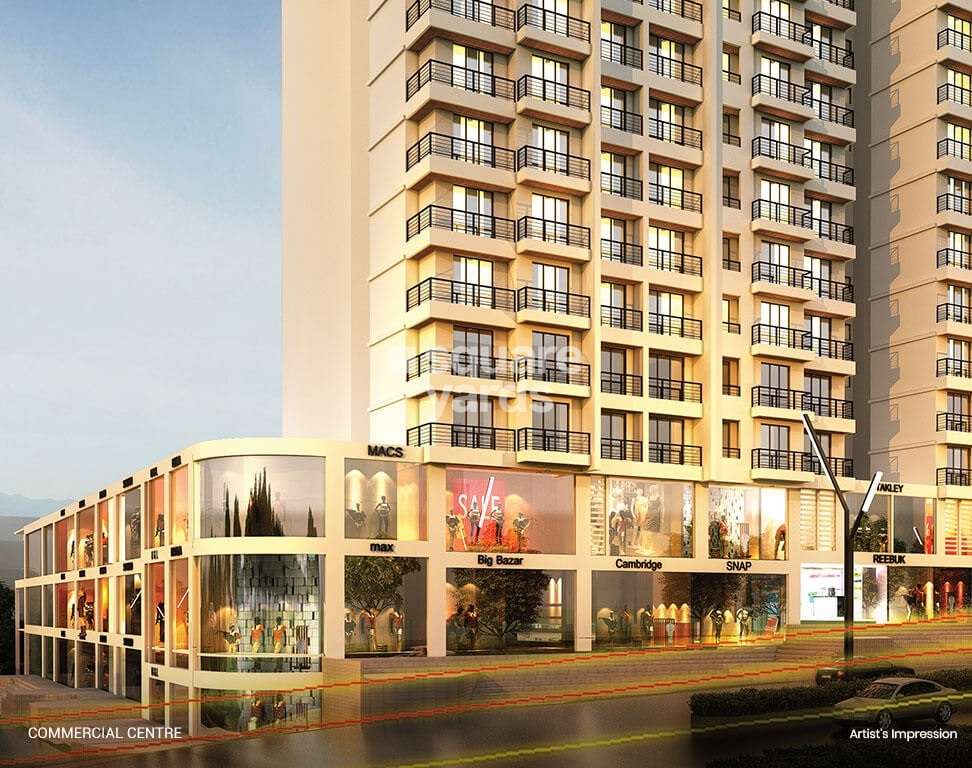 dev ashoka apartment project tower view1