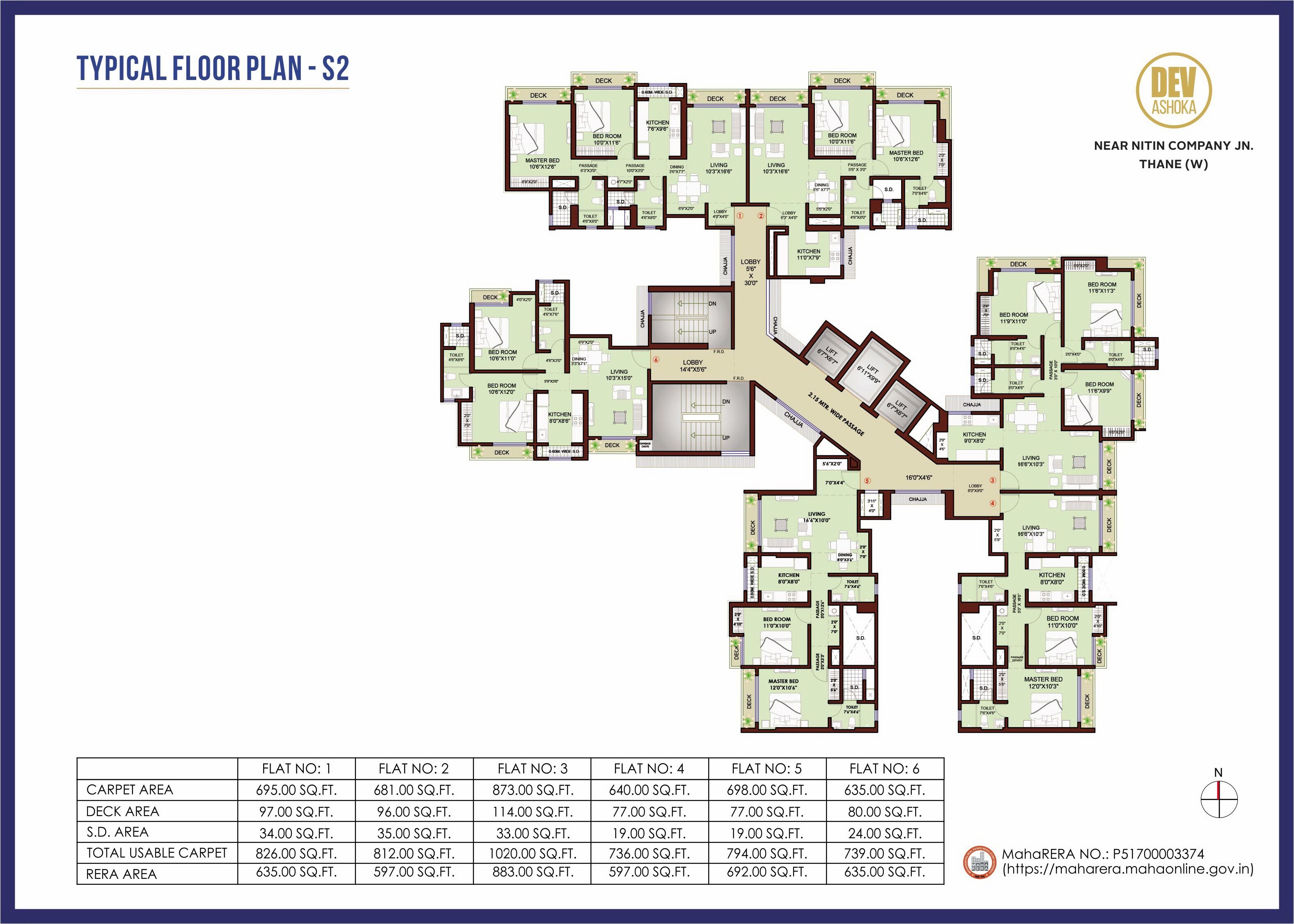 Dev Land Ashoka Floor Plans