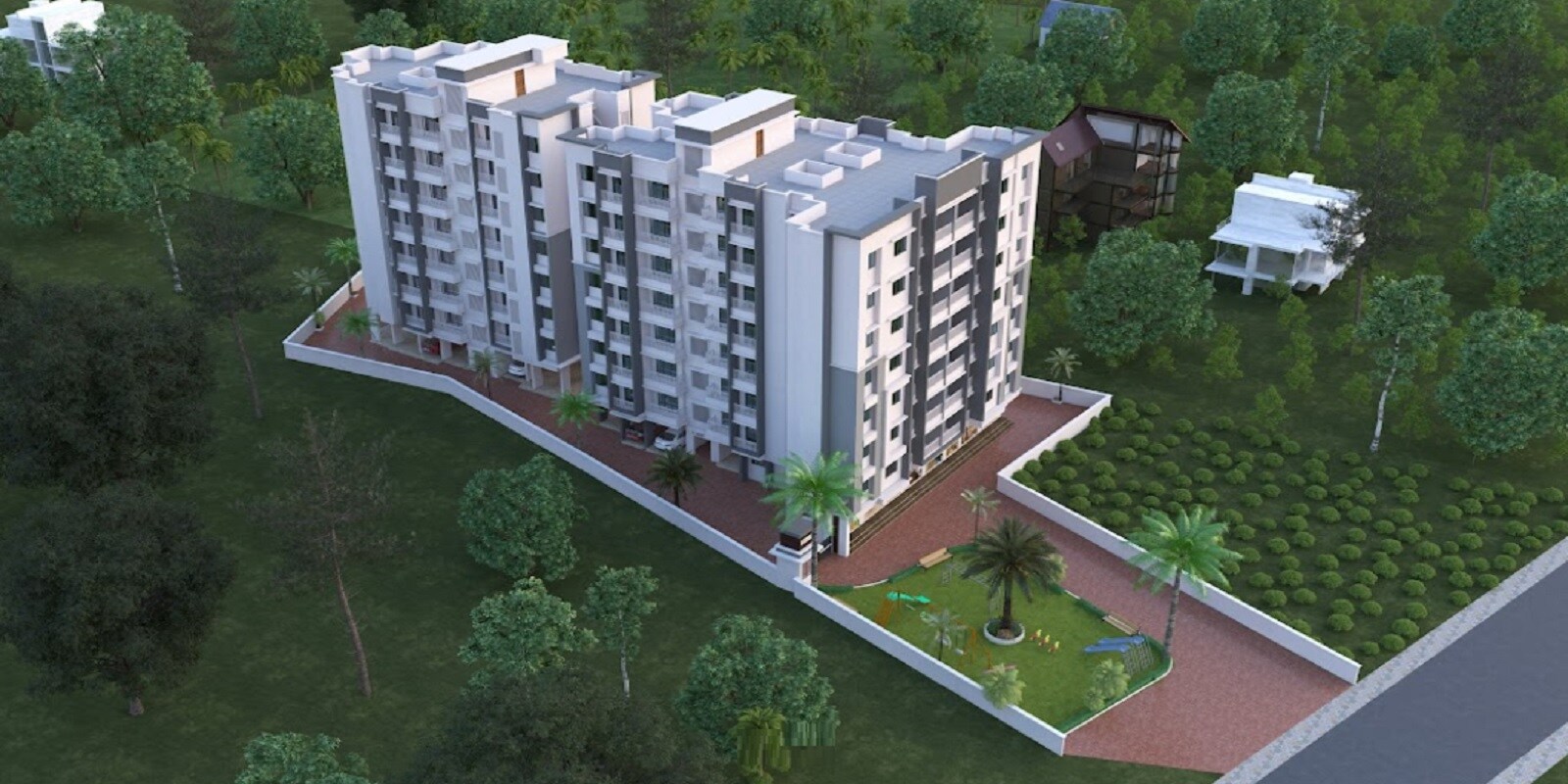 Devkrupa Heights residential project in Ambadi