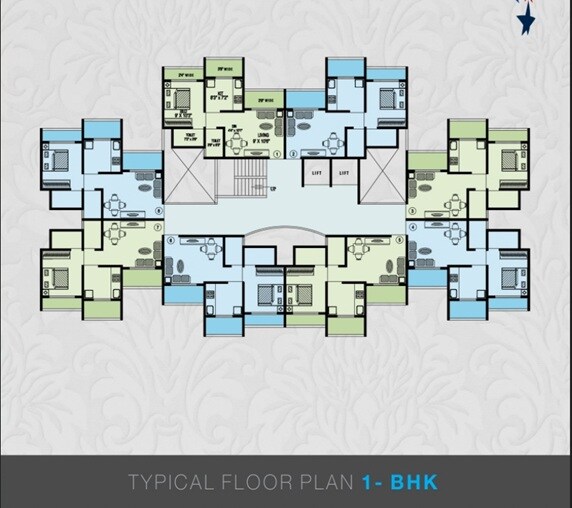 Dipti Skycity Floor Plans