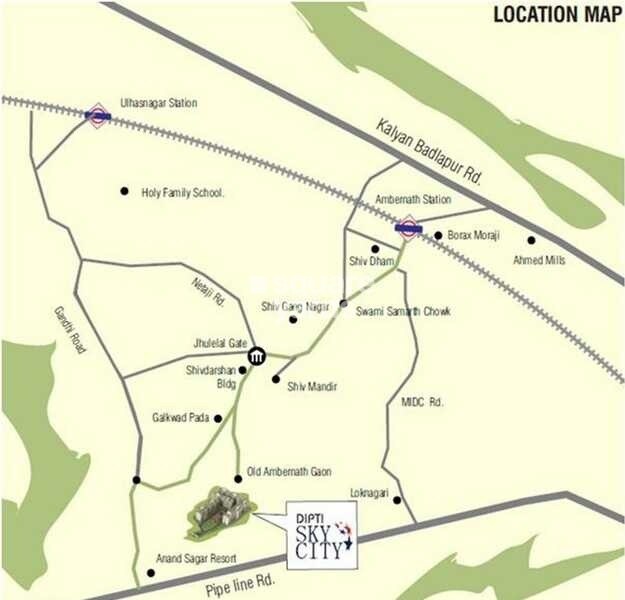Dipti Skycity Location Image