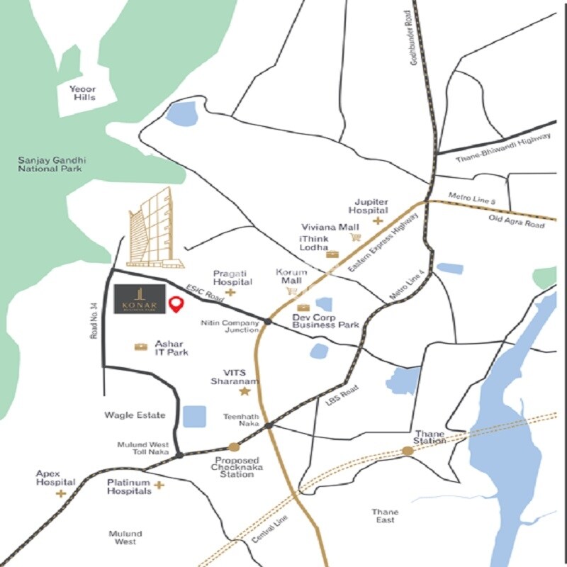 Divit Konar Business Park Location Image