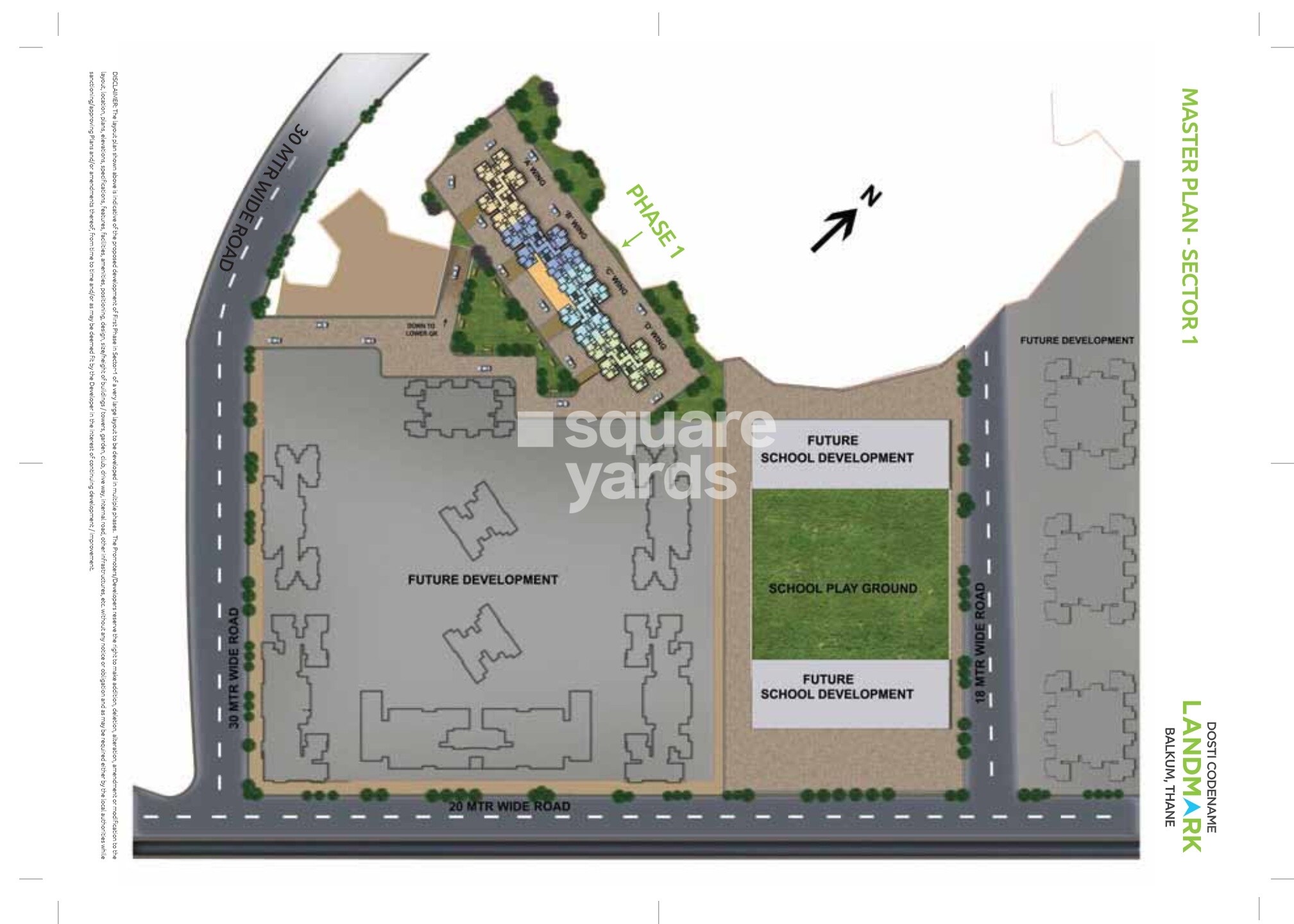 Dosti Codename Landmark Master Plan 1