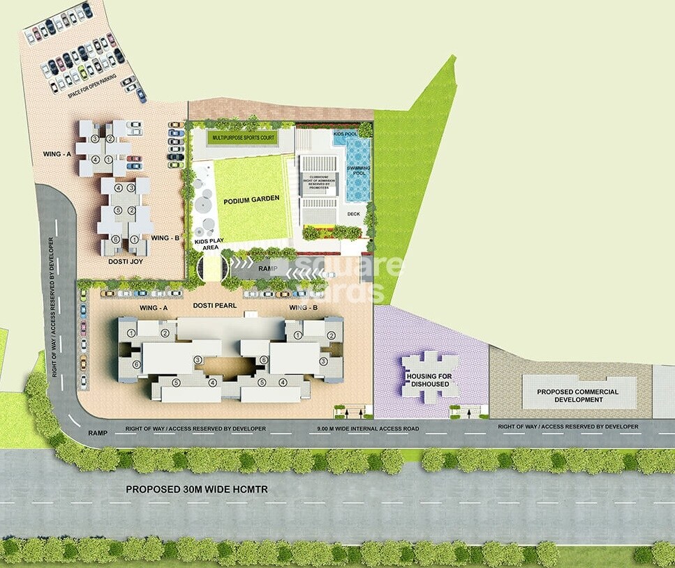 Dosti Desire Joy Master Plan Image