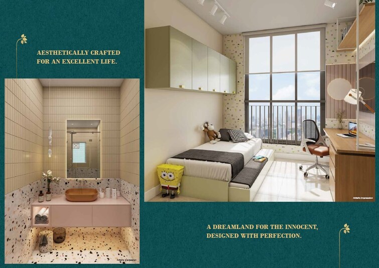 Dosti Desire Apartment Interiors 3