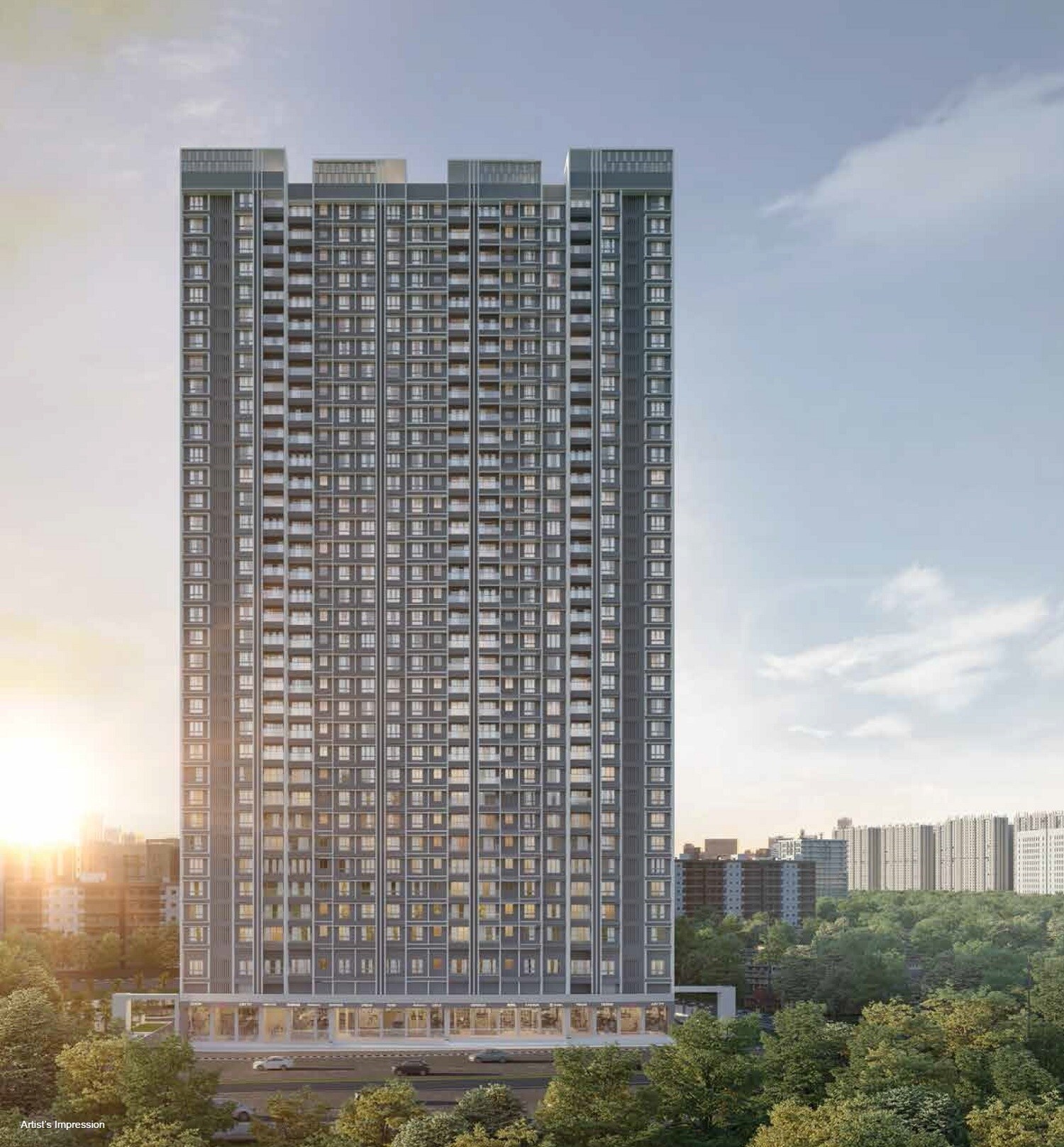 Dosti Eden Apartment Exteriors 1