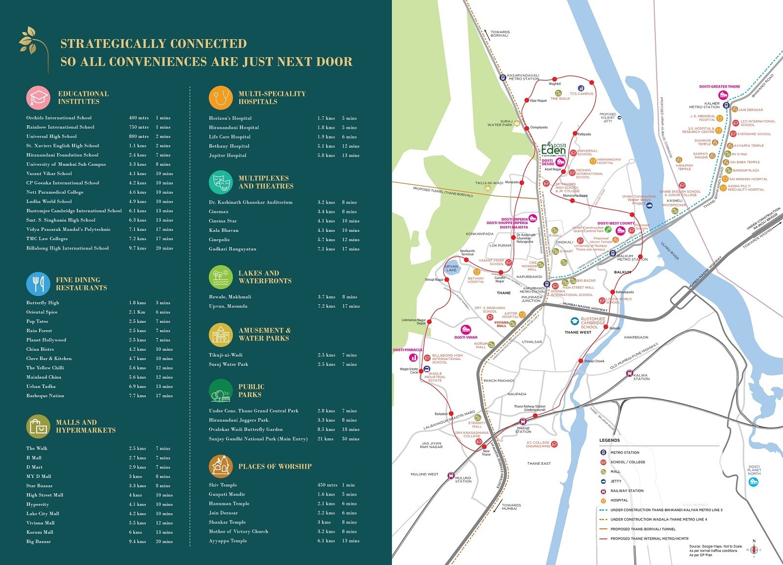 Dosti Eden Location Image