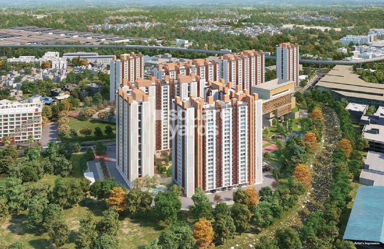 Dosti Greater Thane Tower View 3