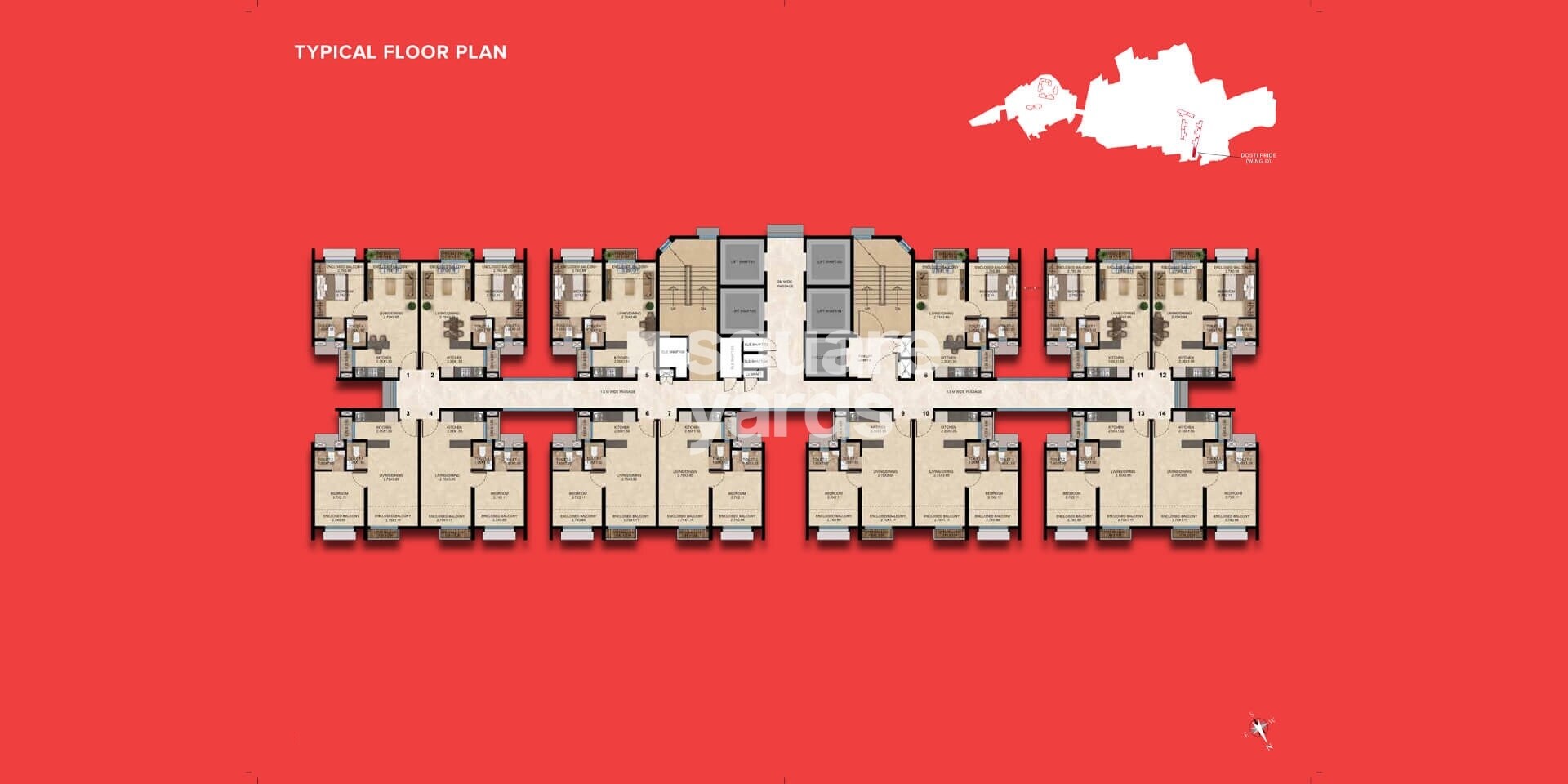 Dosti Greater Thane Floor Plans 2