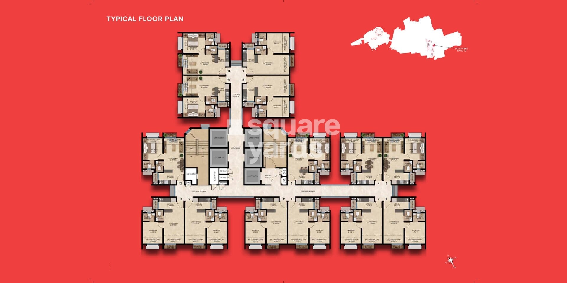 Dosti Greater Thane Floor Plans 3