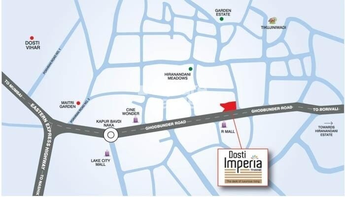 Dosti Group Imperia Location Image