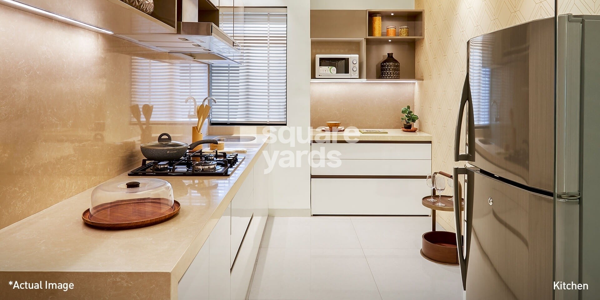 Dosti Group Planet North P180 Apartment Interiors 1