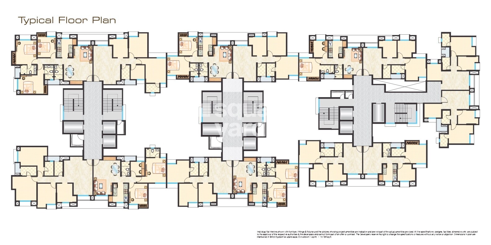 Dosti Group Vihar Floor Plans