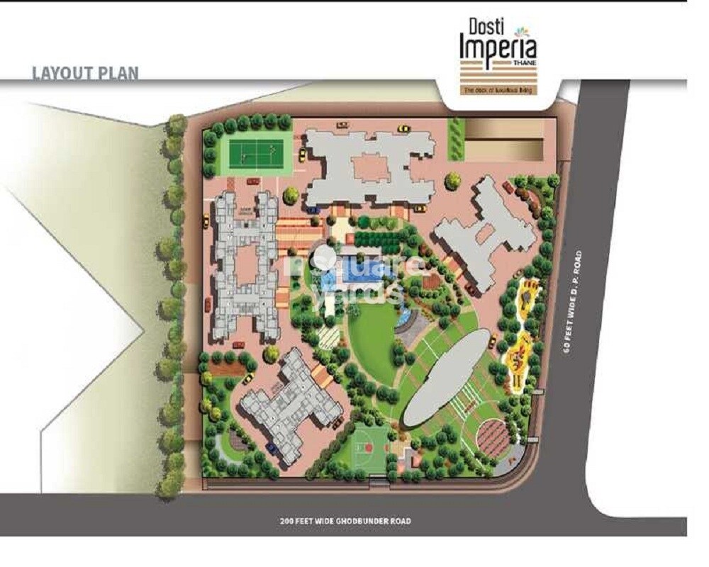 Dosti Imperia Phase I Master Plan 1