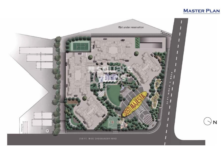 Dosti Majesta Master Plan Image