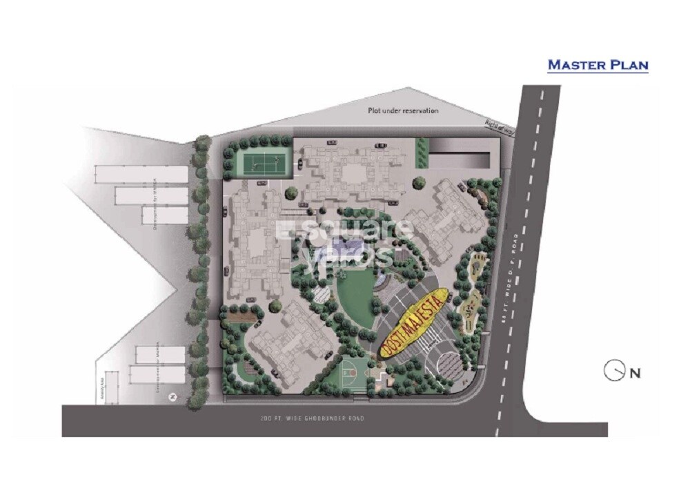 Dosti Majestica Master Plan Image