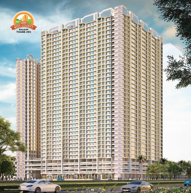 Dosti Nest Apartment Exteriors 1