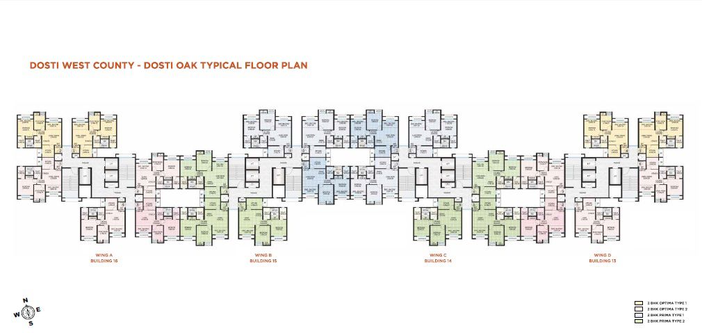Dosti Oak Floor Plans