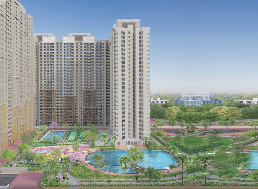 Dosti Olive Apartment Exteriors