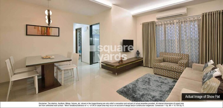 Dosti Planet North Opal Apartment Interiors 5