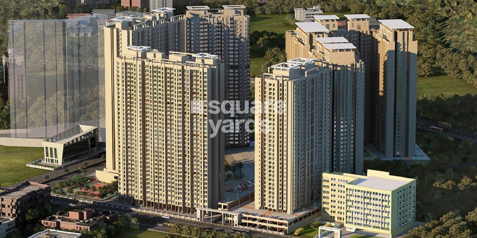 Dosti Planet North Phase 2 Dosti Jade residential project in Shilphata