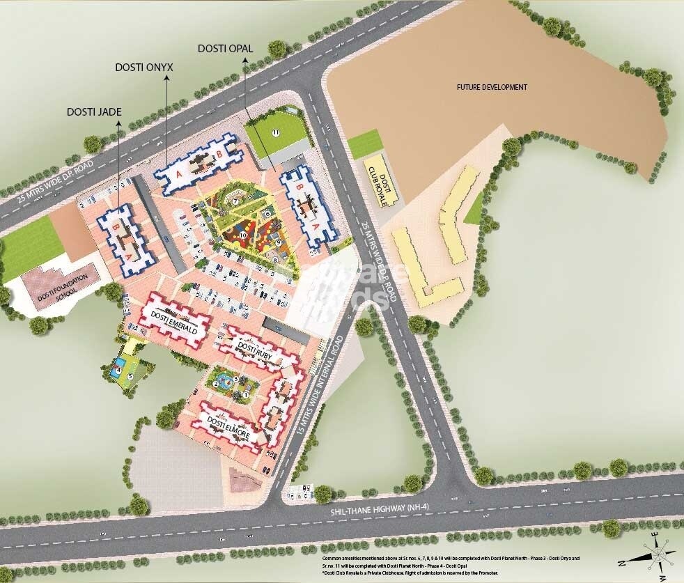 Dosti Planet North Master Plan 1