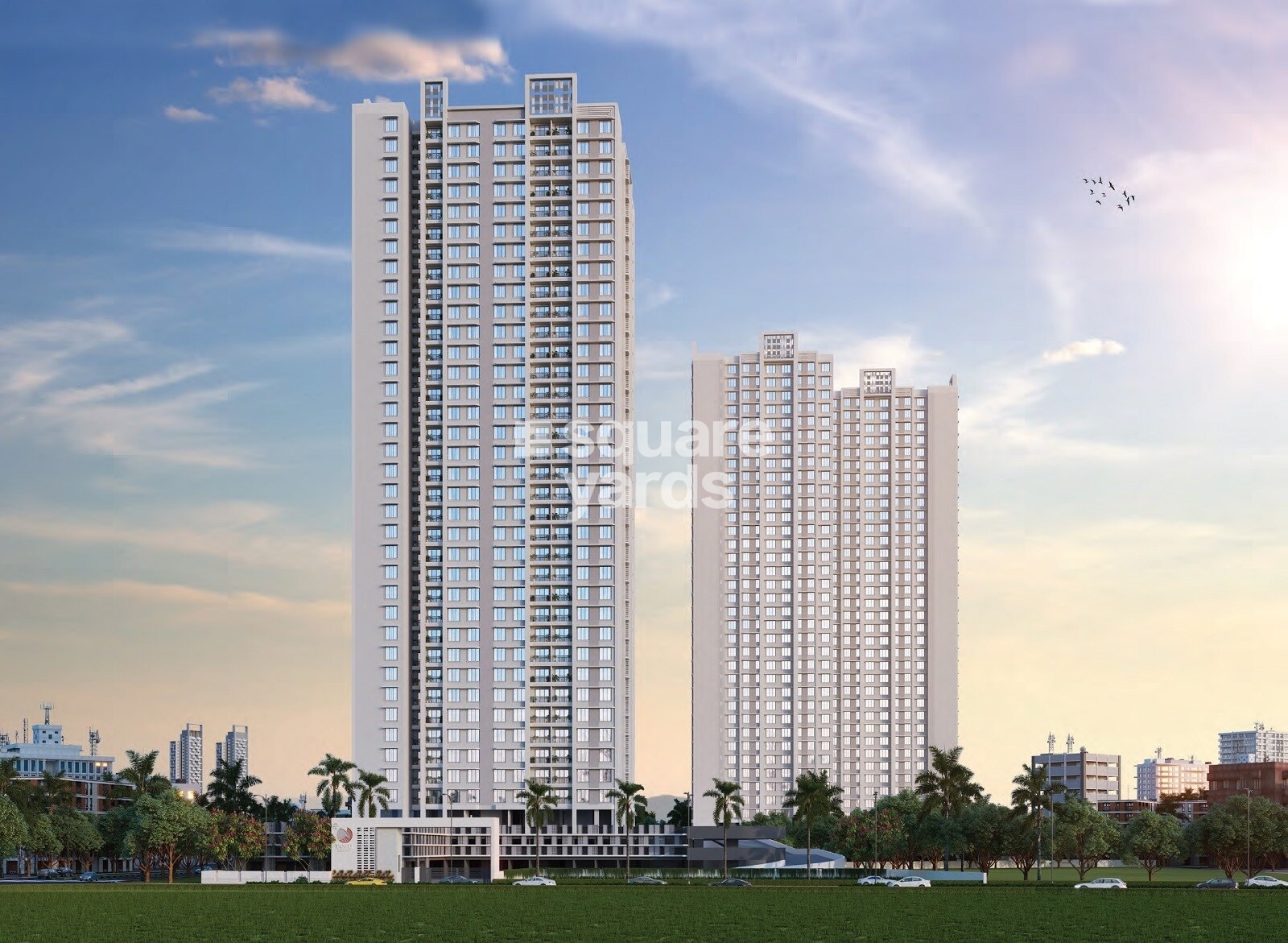 Dosti Planet North Tower View 2