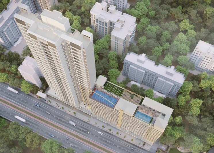 Dosti Primus Tower View