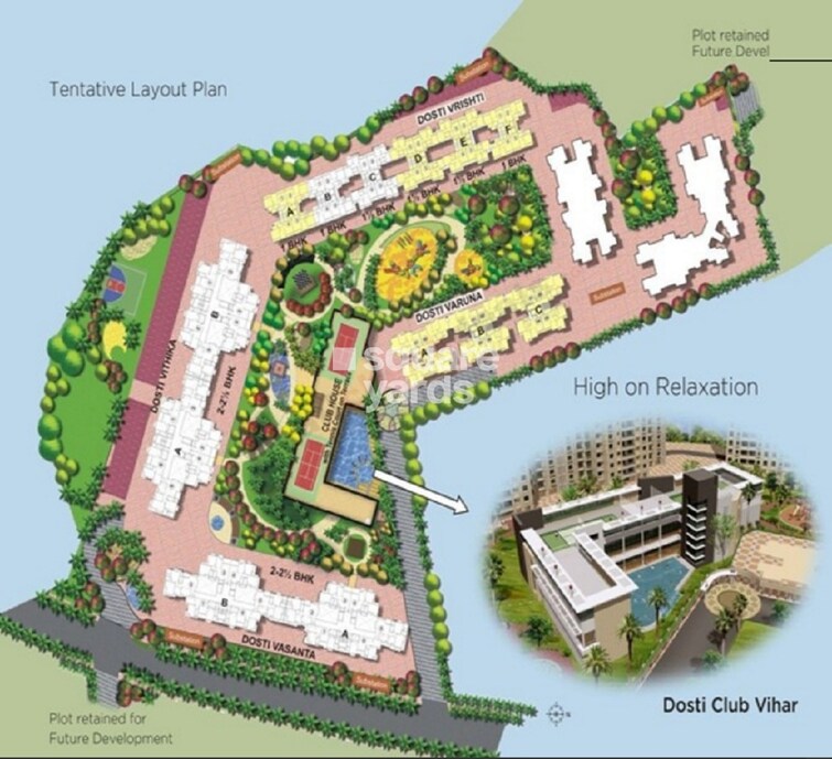 Dosti Vihar Master Plan Image