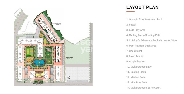 Dosti West County Phase 2 Dosti Cedar Master Plan Image