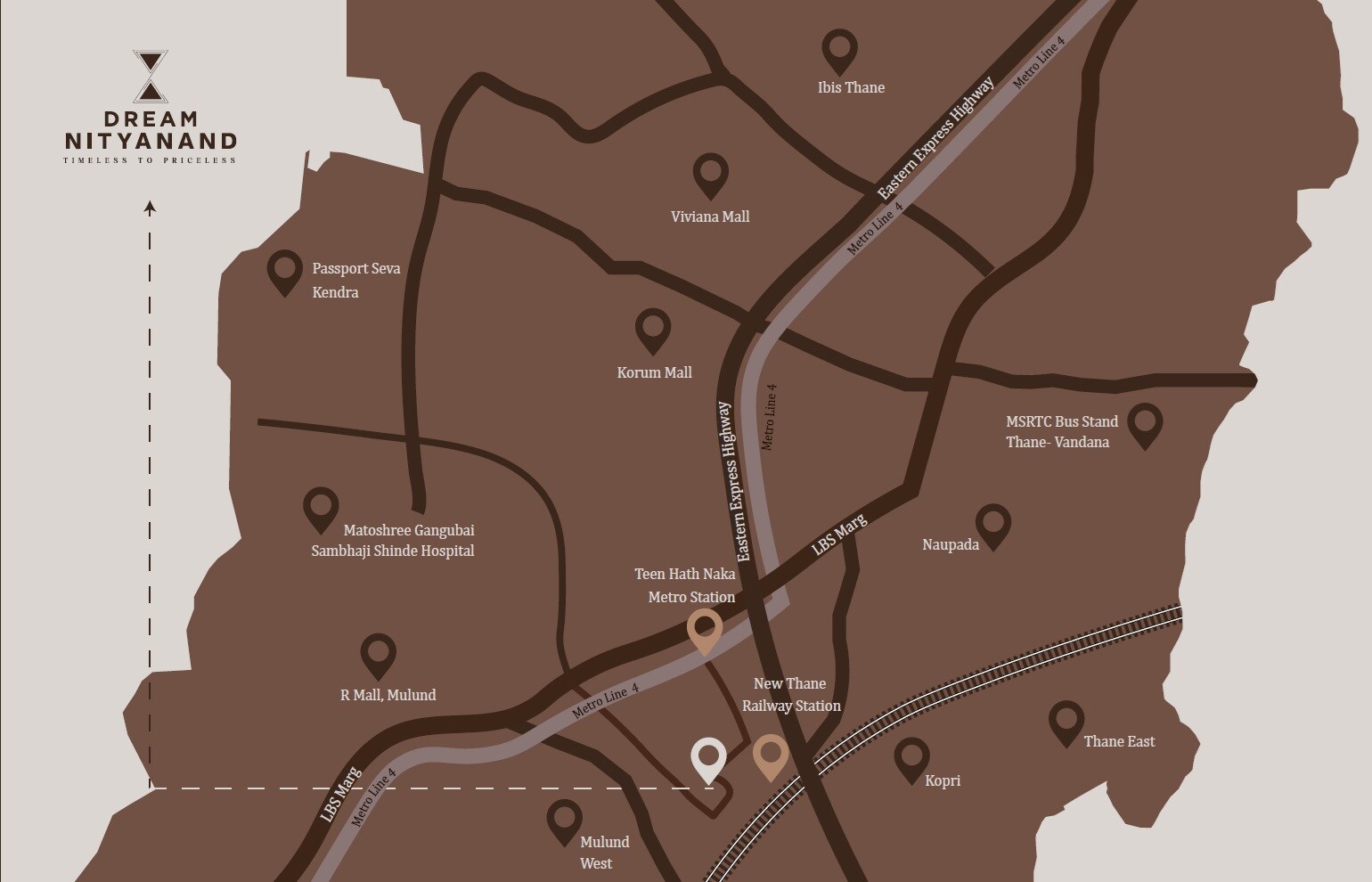 Dream Nityanand Cosmopolitan CHS Location Image