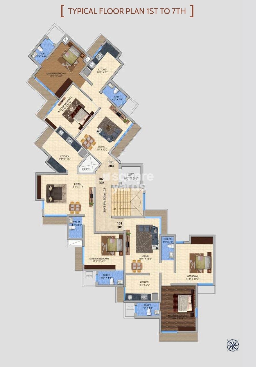 Dream Pushpak CHS Floor Plans