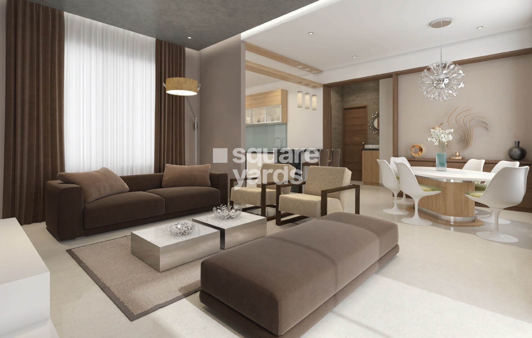 Dream Sachinam CHS Apartment Interiors 2