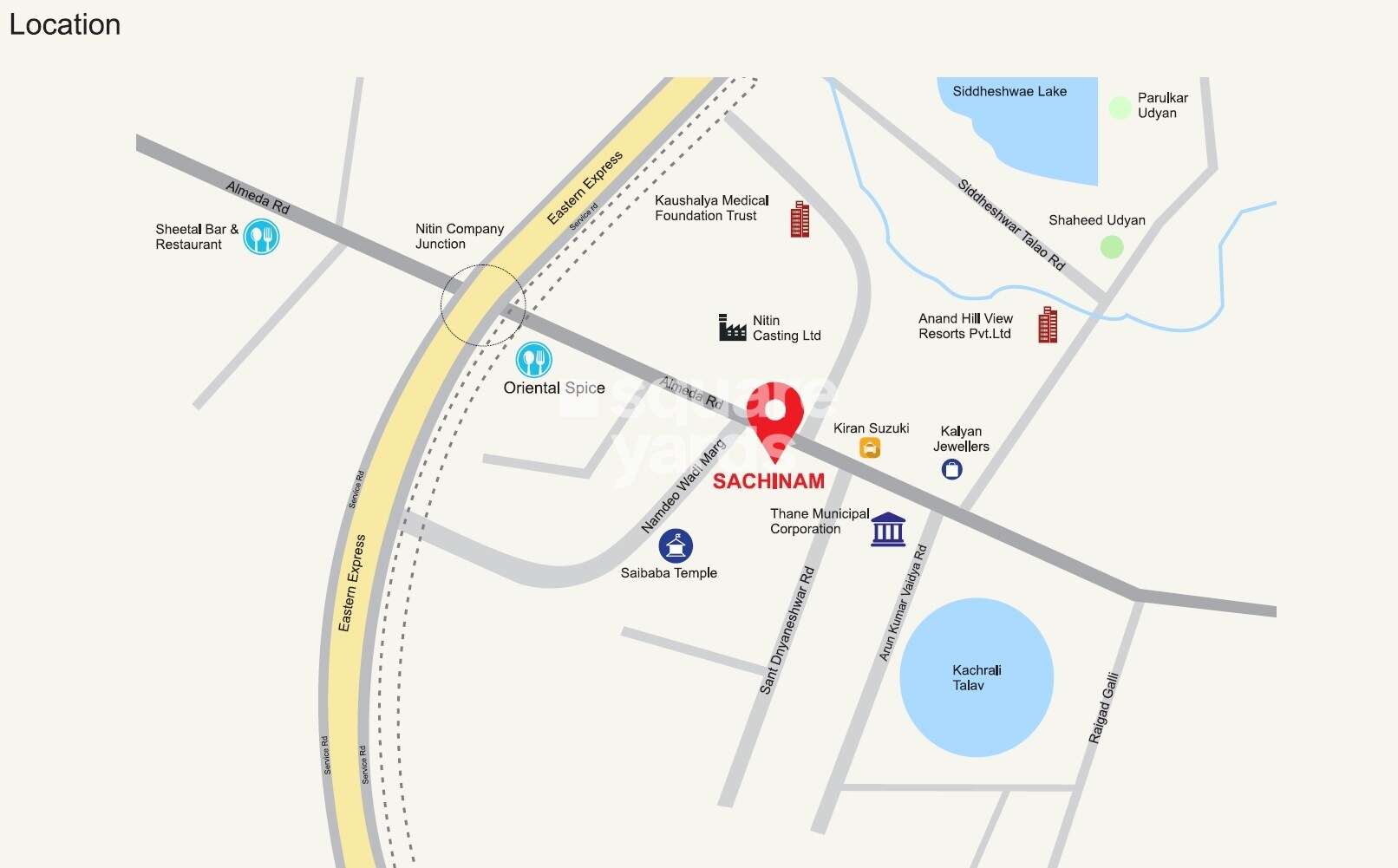 Dream Sachinam CHS Location Image