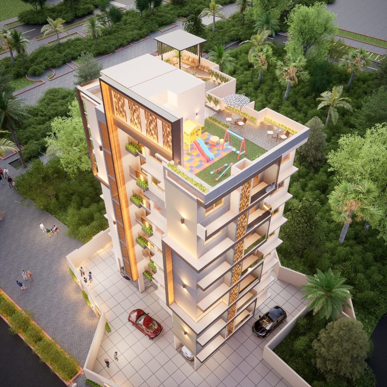 Dream Shiv Avenue Tower View