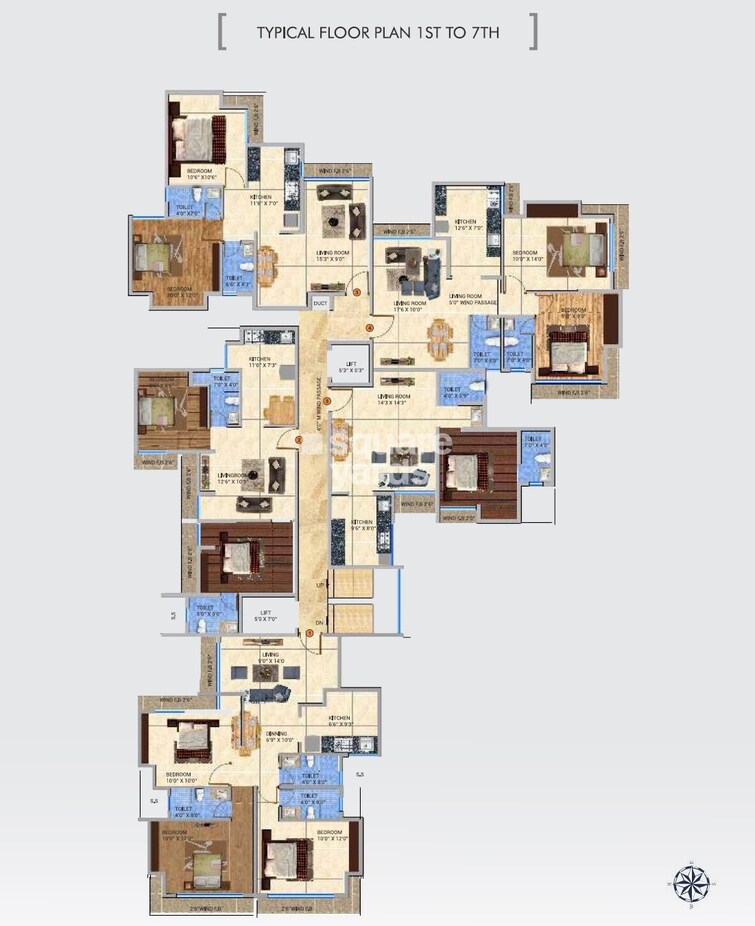 Dream Shubhamkaroti CHS Floor Plans