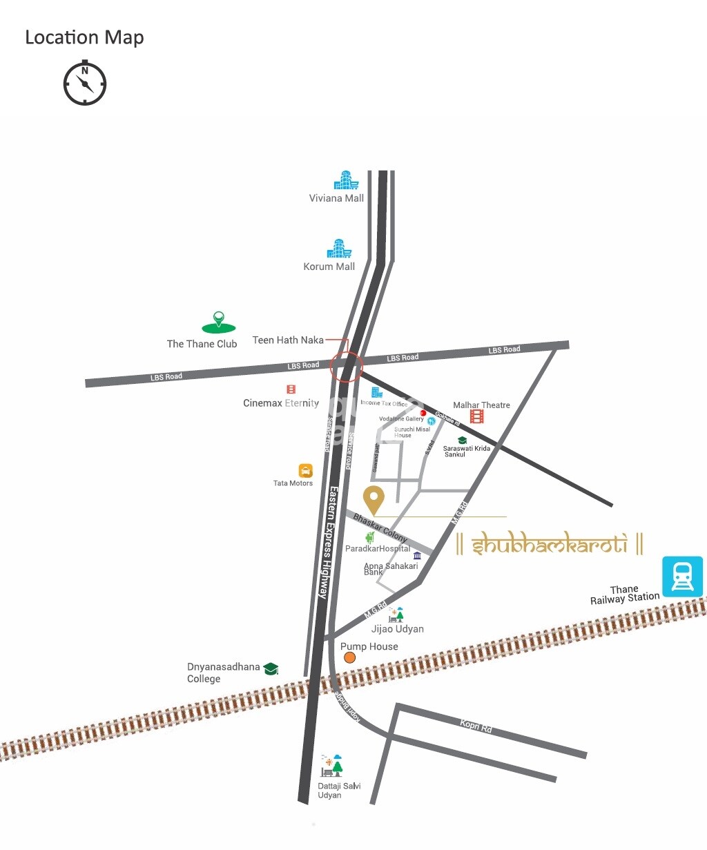 Dream Shubhamkaroti CHS Location Image