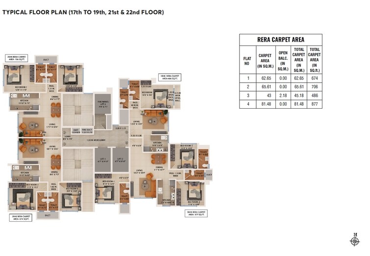 Dreams Empire Floor Plans