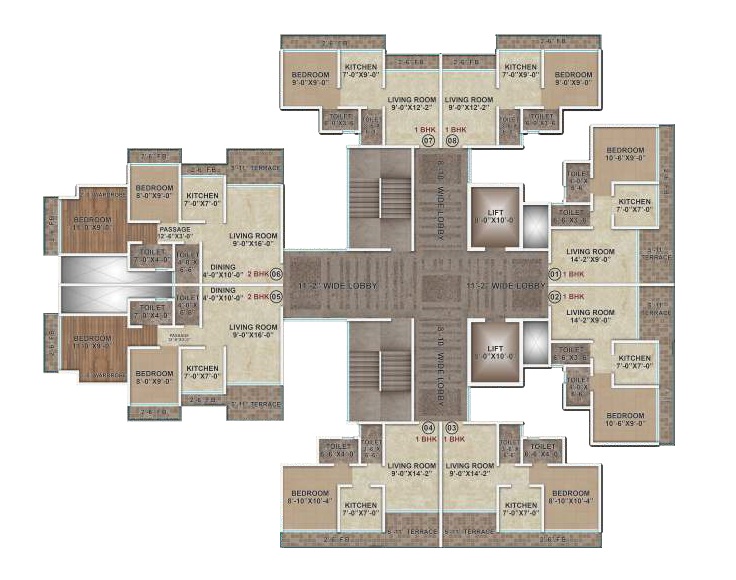 Dreamz The Classique Floor Plans