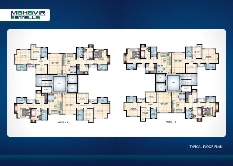 Dss Mahavir Estella Floor Plans 1