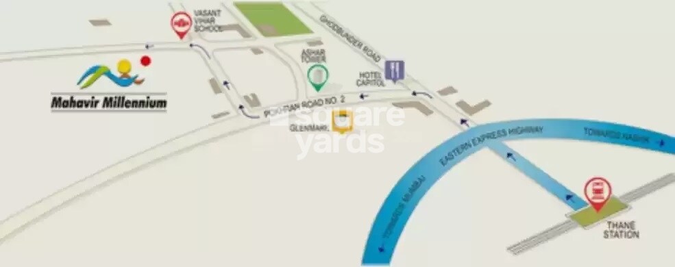 Dss Mahavir Millennium Location Image