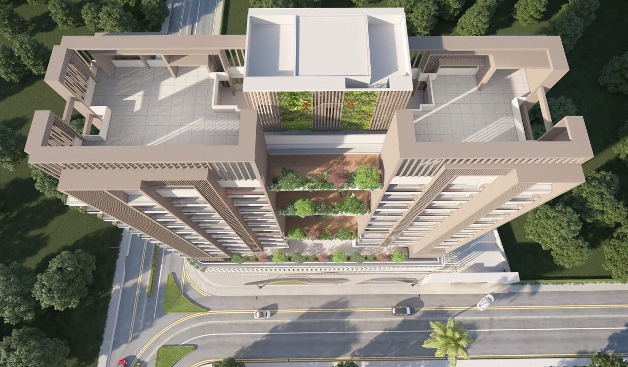 Ekatva Olivia Prime Tower View