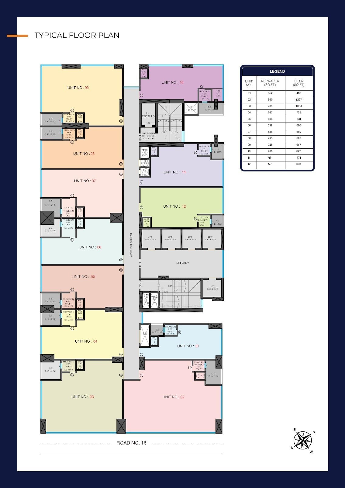 Ekatva Orbit Business Hub Floor Plans