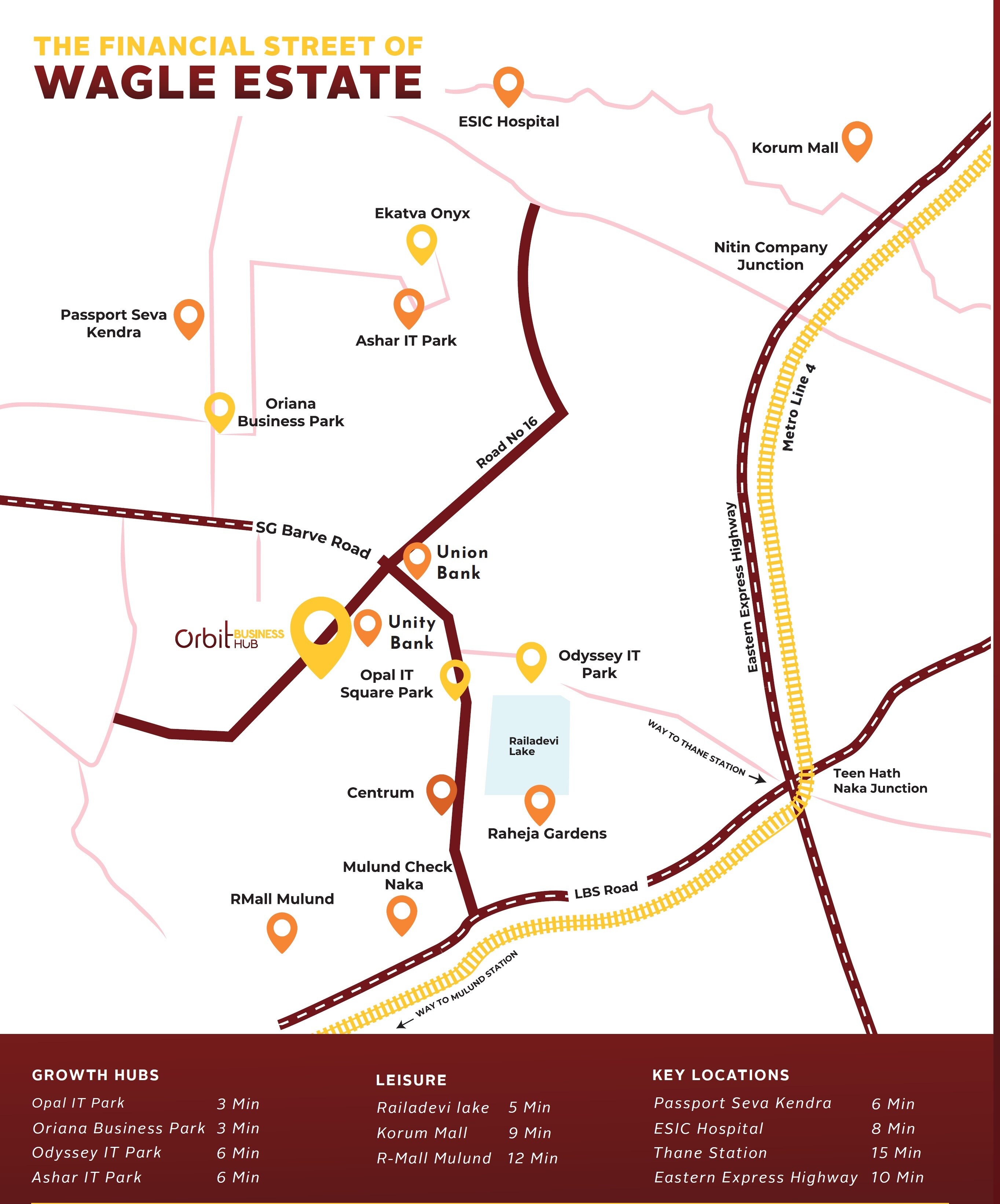 Ekatva Orbit Business Hub Location Image