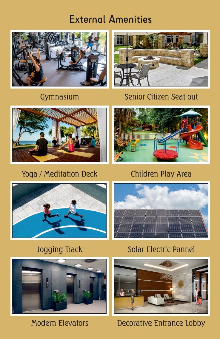 Ekta Sarvodaya Classic Amenities-Features