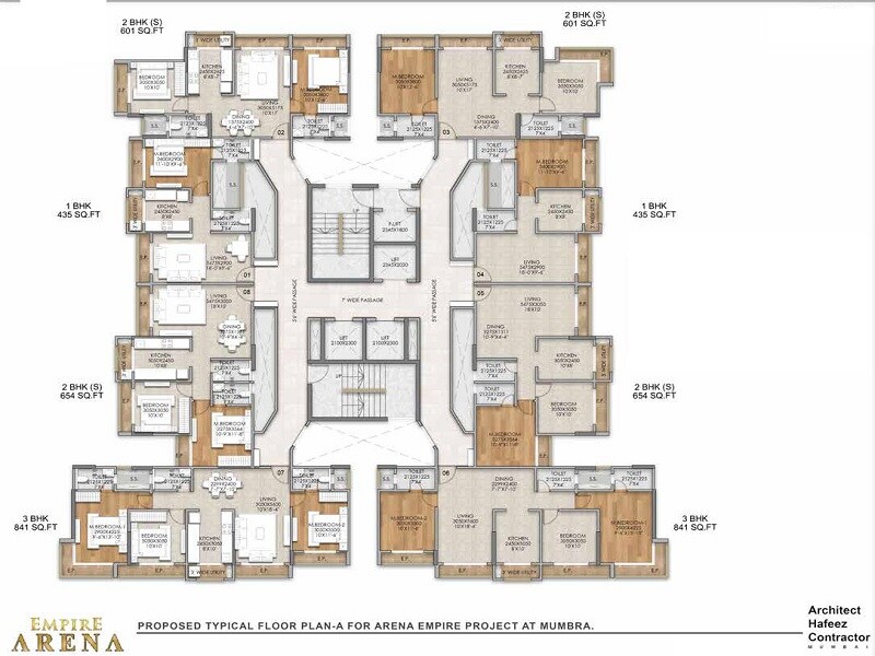 Empire Arena Square Floor Plans 1